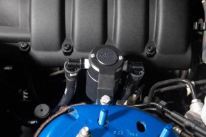 Ford Mustang Oil Catch Can - K&N Engineering - Air Oil Separator - `15-`23